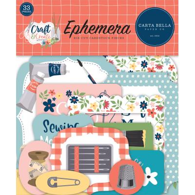 Carta Bella Craft & Create Die Cuts - Ephemera